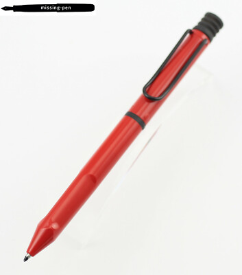 筆記具 LAMY Safari TWIN-PEN Lamy Safari Twin Pen (Ballpoint Pen & Pencil) Red / Rot black clip