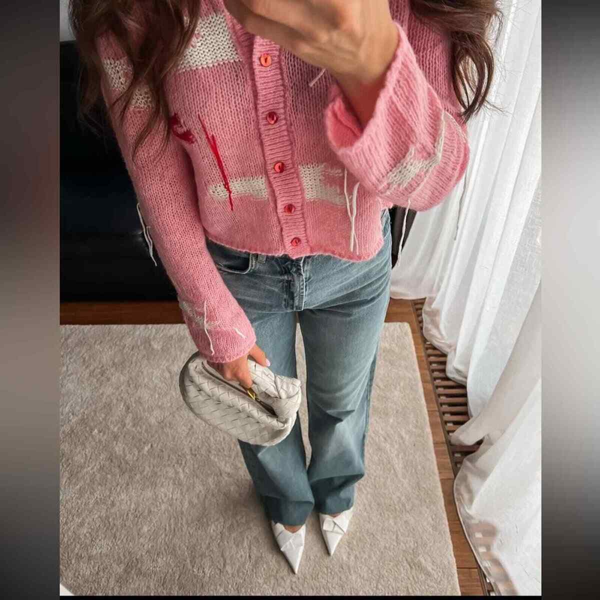 ZARA NEW WOMAN SS23 PINK JACQUARD KNIT CARDIGAN 1957/104 | eBay ZARA NEW WOMAN SS23 PINK JACQUARD KNIT CARDIGAN 1957/104 | eBay