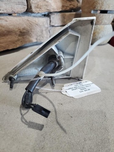 1985-1993 Cadillac Sedan Deville & FWD Fleetwood Right Electric Mirror WHITE - Bild 4 von 4