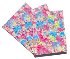 Kittrich 2-Pocket High Quality Premium Glossy Paper Portfolio Folders Tropical