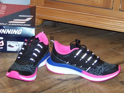 Women's Fila CoolMax RGZ Cushion Running Shoes - 8.5 - New in Box -5RM01341-966