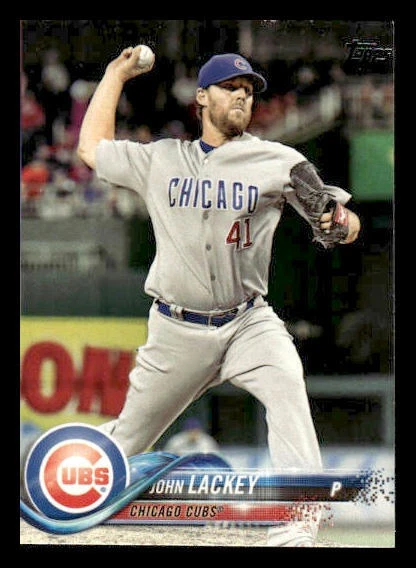 John Lackey trading card
