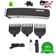 Rechargeable Cordless Hair cut Clipper trimmer Men Haircut & Beard Grooming Kit