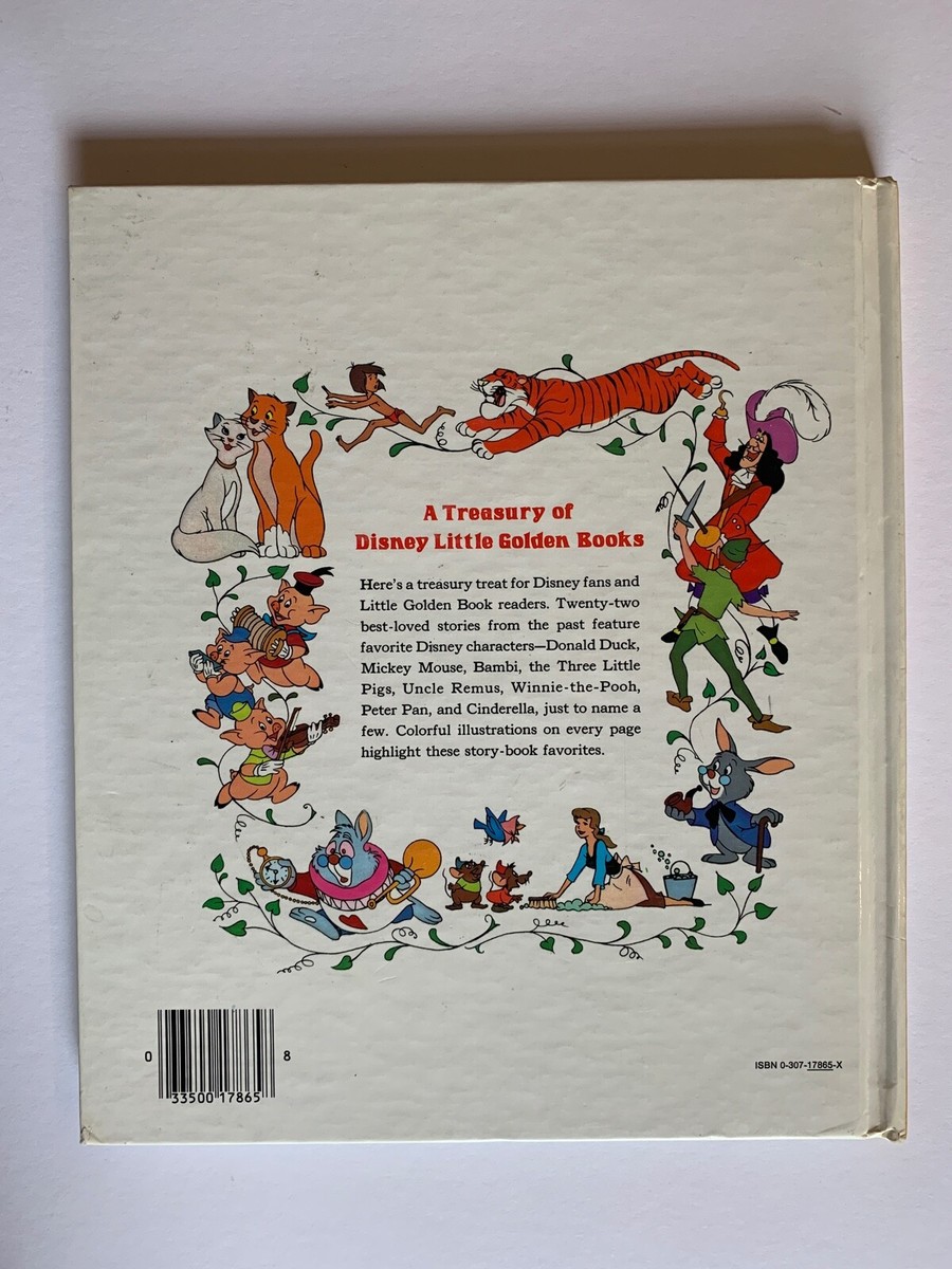 A Treasury of Disney Little Golden Books 22 Disney Favorites