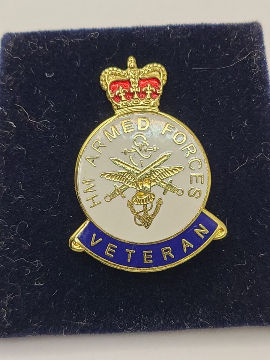 Firmin And Sons LTD Armed Forces Veteran Pin Badge | eBay
