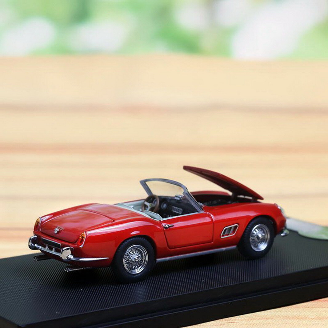 GFCC 1/64 Scale Ferrari 250GT 1960 Red DieCast Car Model Toy Gift