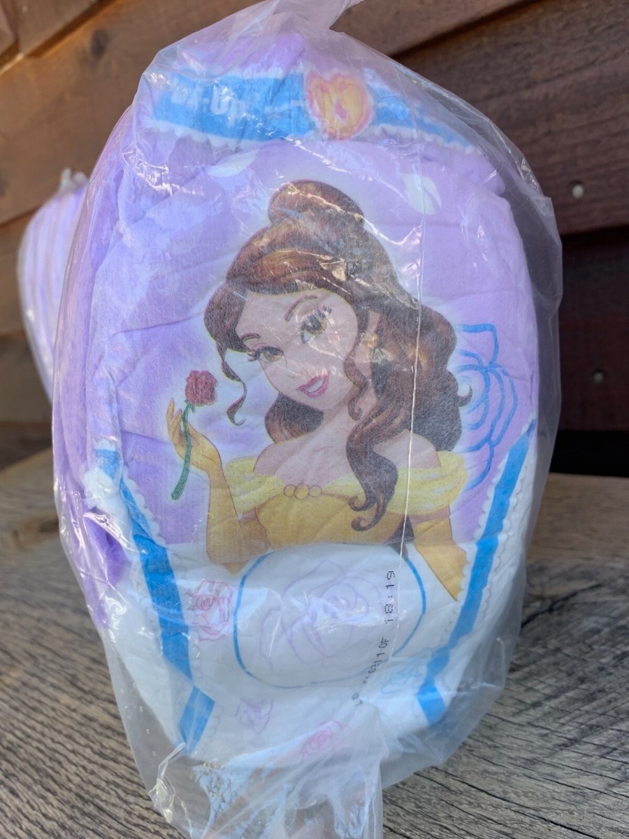 25 Ct Huggies Girls Pull-Ups Size 2T-3T Disney Beauty and the Beast Belle