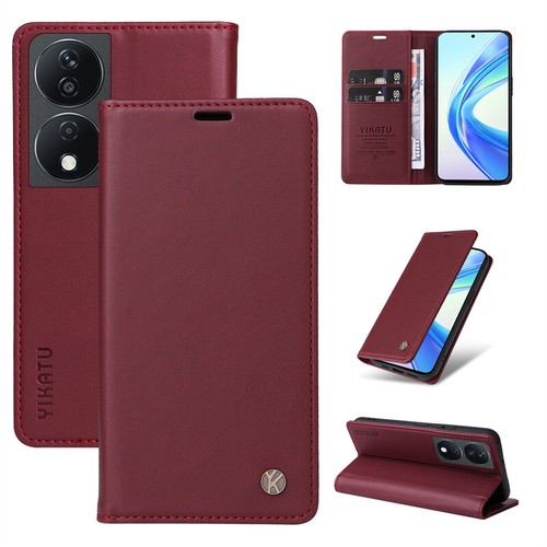 For Honor X7B X8B X9B X7A X6A X8A X9A X6 X8 Book Wallet Leather Flip Cover Case - Picture 61 of 84