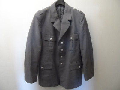 Bundeswehr Sakko Heer Gr. 52 L Dienstjacke Uniform Jacke  Grau BW