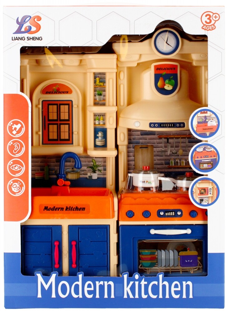 тел 5908275183235 Мебель для маленькой кухни с аксессуарами MEGA CREATIVE 482791 MEGA CR 5990₽