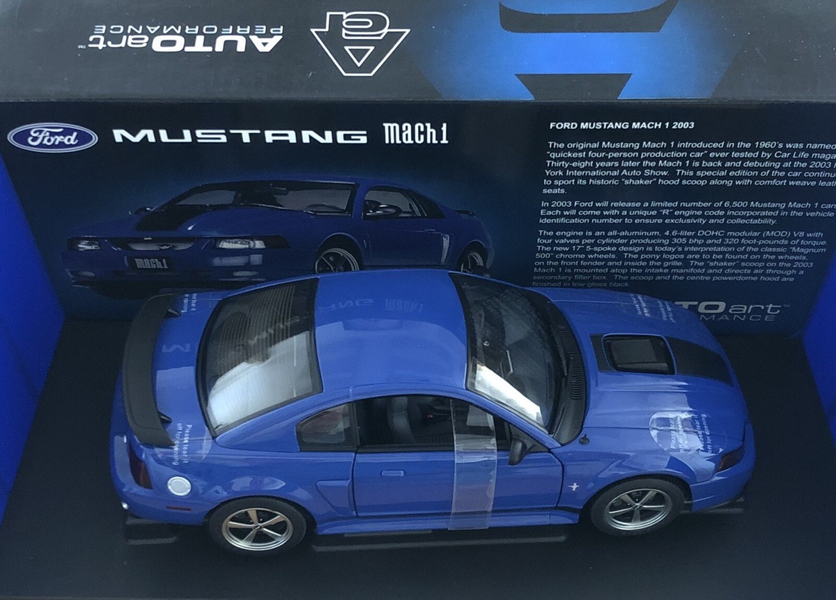 オートアート 1/18 FORD MUSTANG MACH1 '03 Blue オートアート 1/18 FORD MUSTANG MACH1 '03 Blue 1971 Ford