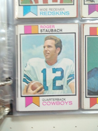 1973 TOPPS FOOTBALL SET COMPLETE 528 Franco Harris RC Stabler Staubach Bradshaw - Picture 9 of 17