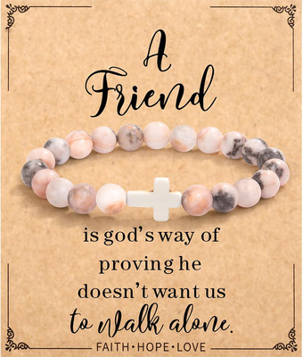Christian Easter Gifts for Women, Easter Basket Stuffers Religious Cross Bracele
