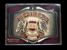 UC15153 NOS VINTAGE 1978  HONDA  MOTORCYCLE COMMEMORATIVE BELT BUCKLE