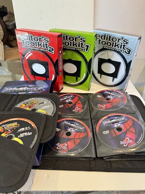 Digital Juice Editor s Toolkit Lot Of Software - Over 70 Discs - Jump Sets Back