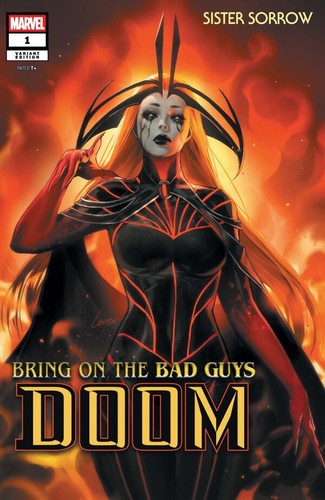 Bring on The Bad Guys Doom #1 (2025) Lesley 'Leirix' Li Sister Sorrow Variante