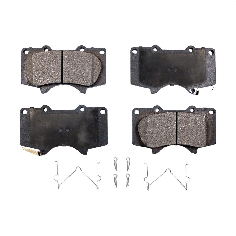 Front & Rear Rotors + Brake Pads for 2010 2011 - 2020 Lexus GX460