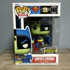 Funko POP Superman Batman 468 EEE Exclusive Composite Superman