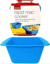 Rapid Mac Cooker 5 Minute Microwave Macaroni & Cheese - Dorm, Kitchen or Office