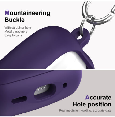 Custodia protettiva trasparente completa per Airpods Pro 2/1 Airpods 4/3/2/1 - Foto 3 di 19