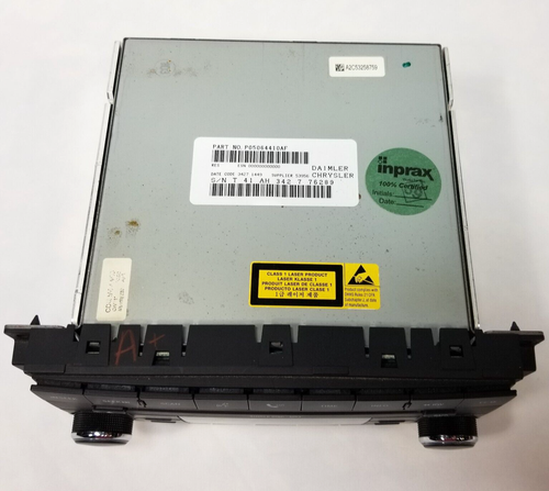 2007-2013 Chrysler Dodge Jeep Stereo P05064410AF MP3 Aux CD AM FM Radio OEM - Picture 2 of 17