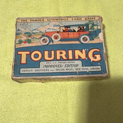 Parker Brothers Touring 1926 Automobile Card Game Vintage Cars & Vehicles