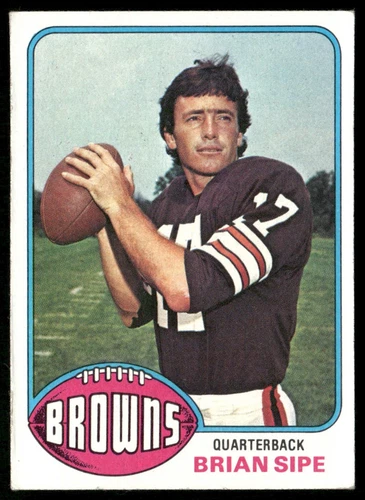 Brian Sipe 1976 Topps #516 RC Cleveland Browns EX