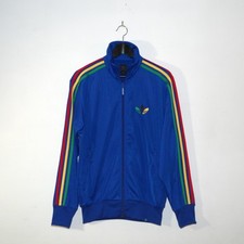 Vintage 2000's Adidas Firebird Rasta Jamaica Track Jacket Bob Marley Reggae Y2K