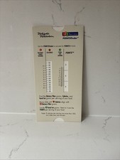 Weight Watchers My WW 123 SUCCESS Plan Points Finder Slide Calculator 1-2-3 Card