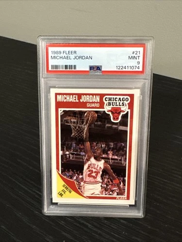 1989-90 Fleer - Michael Jordan #21 - PSA 9