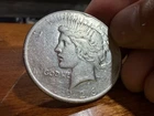 1926 Small D Peace Dollar - 90% Silver Coin - AU+ Details, Previously Cleaned