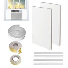 Surround Insulation Side Panels,fully enclosed 1 Count (Pack of 1), White