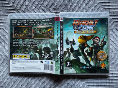 ps3 RATCHET & CLANK Quest for Booty (Works On US Consoles) PAL EXCLUSIVE RELEASE