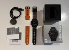 Garmin Fenix 6s Pro Solar, 51 mm, Orologio GPS multisport - Nero