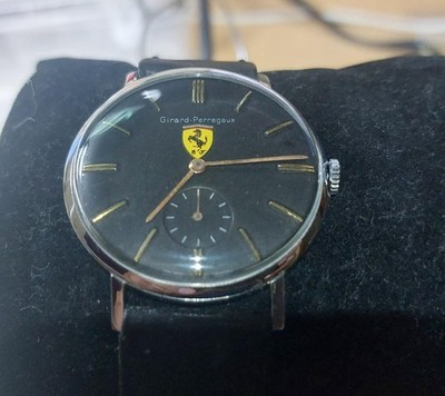 Reloj Manual wind Girard Perregaux Ferrari Vintage Años 60 Funcionando 