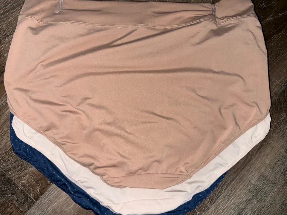 Olga ~ Calzoncillos de microfibra para mujer Bragas Poliéster 3 pares (E) ~ 2X/20 Foto 4 de 4