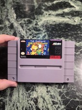 The Simpsons: Bart's Nightmare (Super Nintendo SNES, 1992) Authentic TESTED 