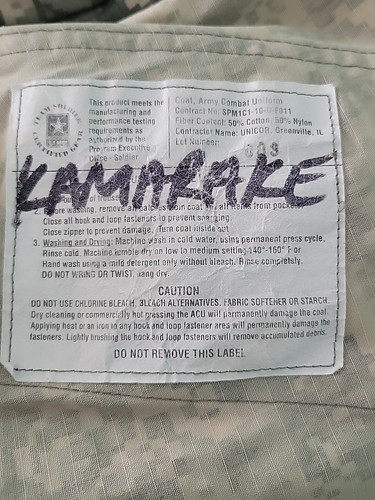 Chaqueta y pantalones de uniforme de combate del ejército de Estados Unidos pequeños regulares - Imagen 4 de 7