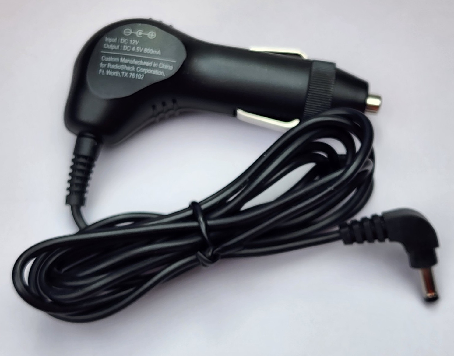 Vtg RADIO SHACK 42-6020 Deluxe Portable CD Player w/ Car Power Supply - TESTED