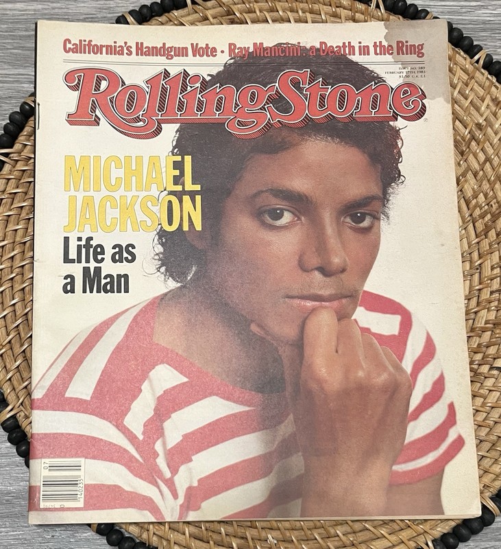 Rolling Stone Magazine Feb 17 1983 MICHAEL JACKSON Life as a Man Newsstand Copy