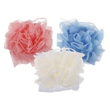 3Pcs Soap Bar Loofah Pouch 2 in 1 Exfoliating Shower Sponge with Rich Foam