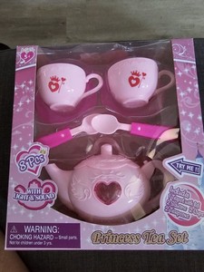 Sweet Princess Princess Tea Set 8 Pcs Pretend Play w/ Light & Sound Ages 3+