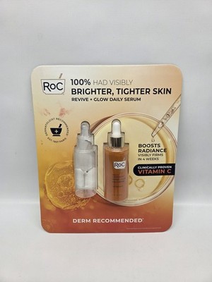 RoC MULTI CORRECTION REVIVE + GLOW DAILY SERUM VITAMIN C,1.7 oz