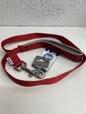 Ancol Dog Lead 1 Meter Long Viva Padded Snap Lead 50kg Red Brand New With Tags.