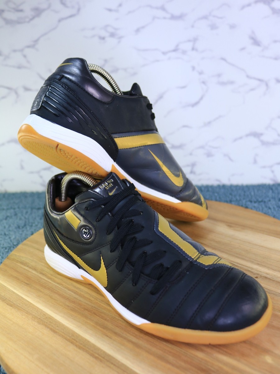 Nike Total 90 トレーニングシューズ ブラック/ゴールド Nike Total90 T90 Ninety Shoot II Gold Black Football Soccer Boots