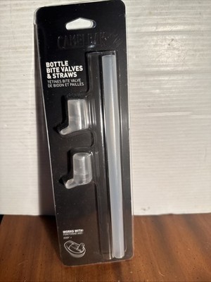CAMELBAK Bottle Bite Valves and Straws for Eddy Insulated - Pack of 2