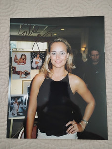 Echo Johnson Signed Candid Photo / 8"x10" / Playboy Playmate January 1993