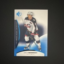 Upper Deck SP Blue Parallel 2025-26 Zach Werenski #S Blue Jackets NHL