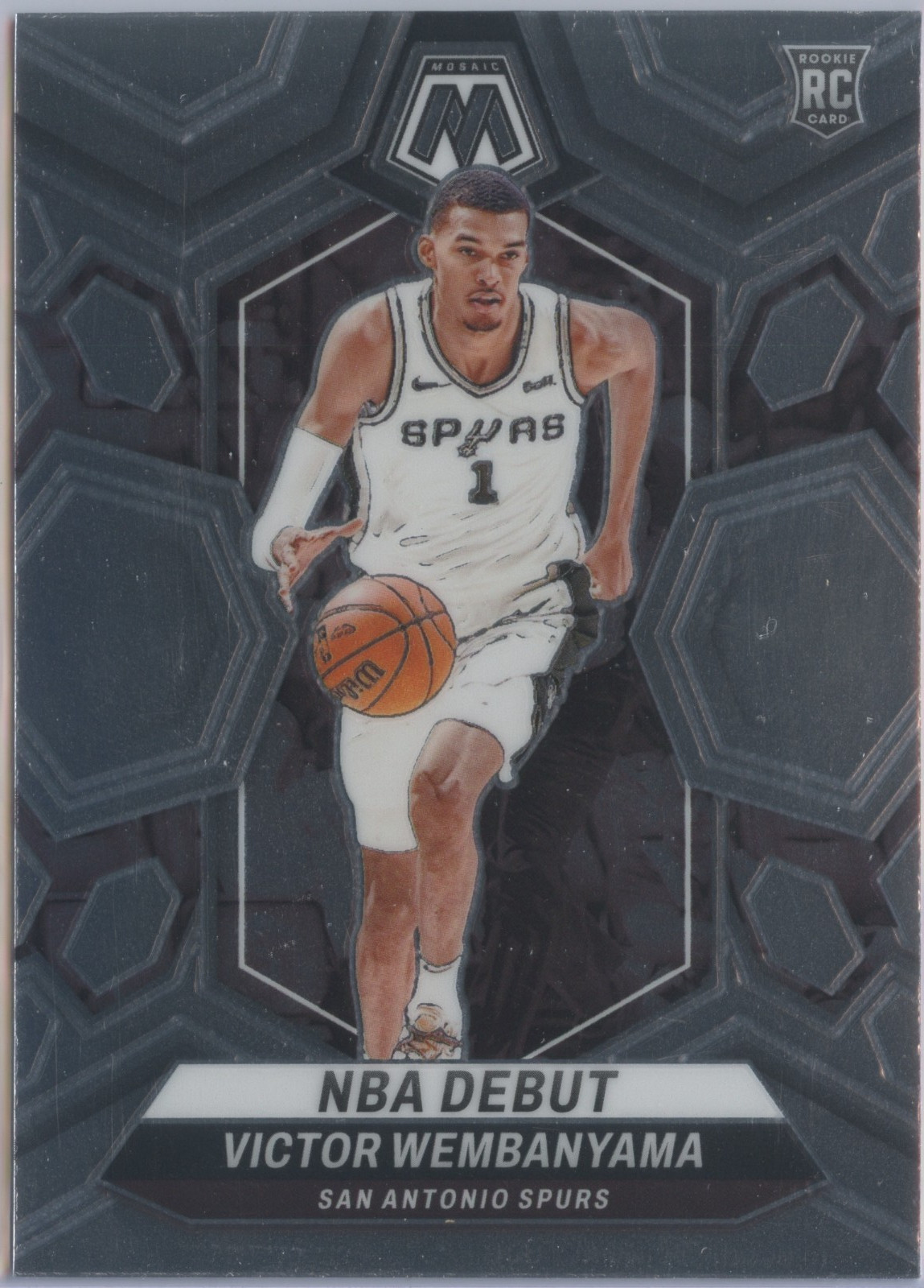 2023-24 Panini Mosaic - NBA Debut Victor Wembanyama #257 (RC)