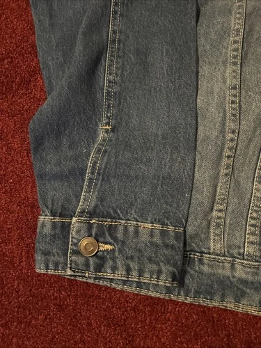 HARD ROCK CASINO Atlantic City Denim Jean Jacket BRAND NEW WITH TAGS SZ LARGE image 8